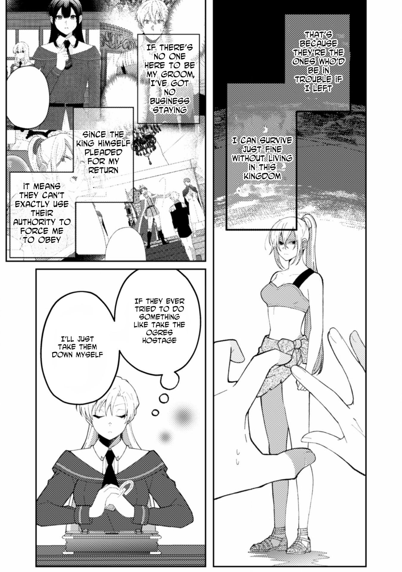 The Dragon-Blooded Noblewoman Stronger Than an Ogre Seeks a Husband Chapter 5 - . Page 4